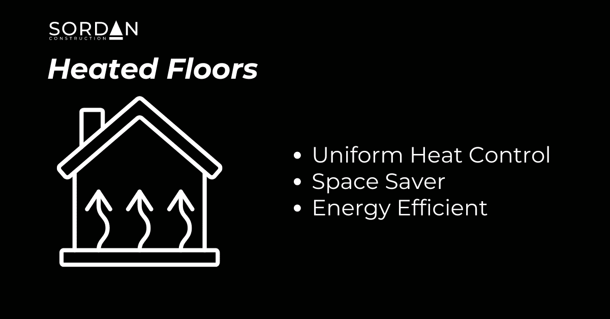 Benefits of heated floors