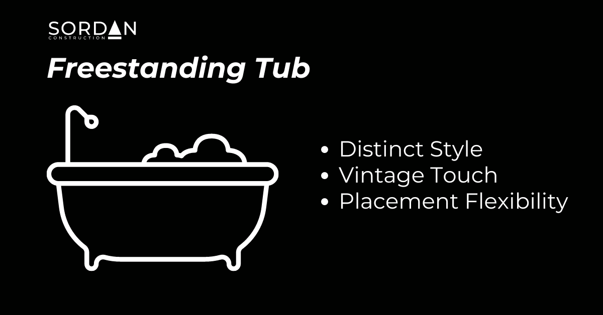 Why install a freestanding tub