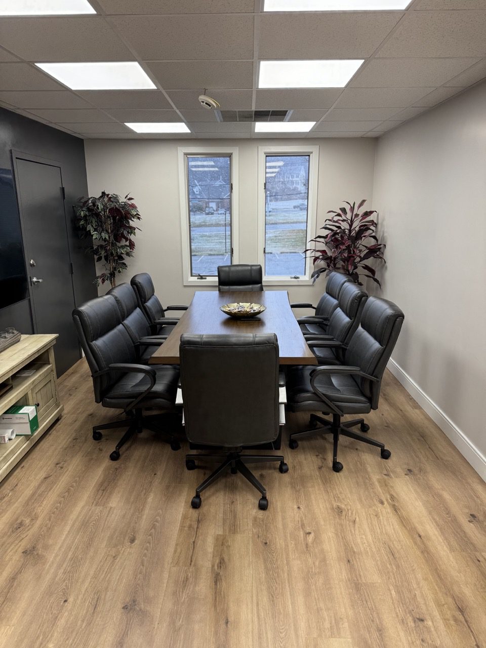 Meeting room in an office space